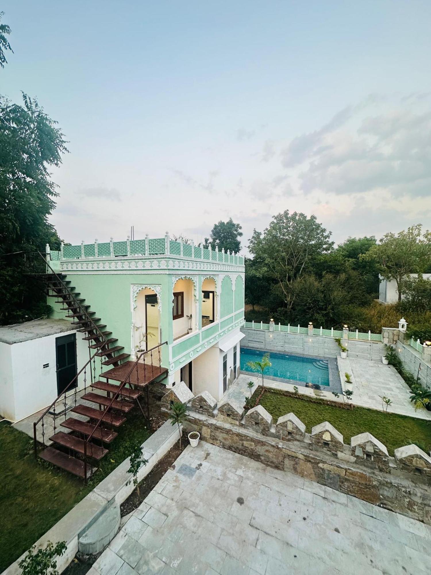 Vila Rajasthan Haveli Udajpur Exteriér fotografie